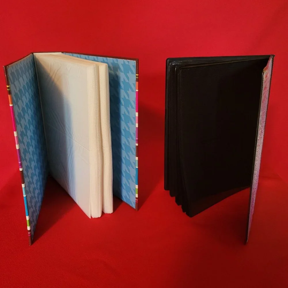 Photo Album Rainbow and Blue Set of 2
